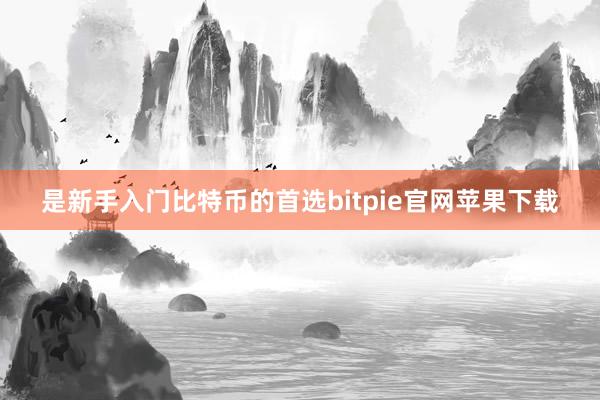 是新手入门比特币的首选bitpie官网苹果下载