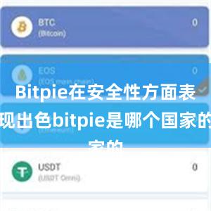 Bitpie在安全性方面表现出色bitpie是哪个国家的